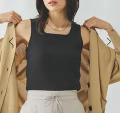 Beautee スクエアタンク ブラック M