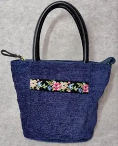 【3447】Lake Alster レイクアルスター 花柄 トートバッグ