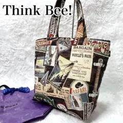 【極美品】Think Bee! シンクビー トートバッグ ゴブラン織り 現行品