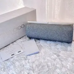 ジミーチュウ がま口 クラッチバッグ セカンドバッグ パーティーバッグ 未使用