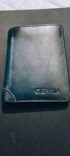 CIEPHIA 二つ折り財布 ブラック