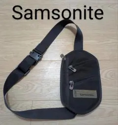 Samsonite　サムソナイト　フラットボディバッグ