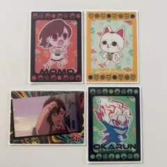 ダンダダン ダイソー コレクションカード ターボババア モモ オカルン