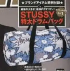 STUSSY ステューシー ドラムバッグ　未使用品
