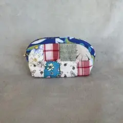 ⁑パッチワーク　ポーチ⁑