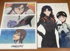 エヴァンゲリオン 特典と真希波クリアファイルセット