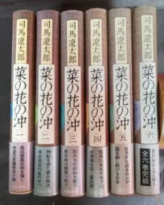 司馬遼太郎　菜の花の沖　全6巻セット