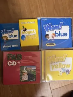 Wow! blue & yellow CDセットとカード