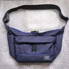 PORTER ムース ショルダーバッグ S ネイビー