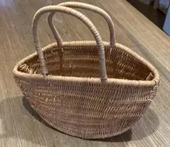 籐籠 かご バッグ 送料込み