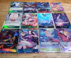 ワンピースカード　パラレル12枚まとめ売り　ヤマト　サンジ　ハンコック