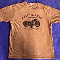 Cubic Sugar バイカーTシャツ L オレンジ