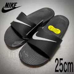 【新品未使用】NIKEサンダル　カワスライド　25cm　ブラック　黒