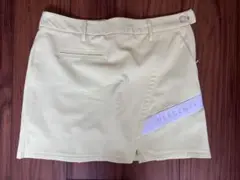 DESCENTE イエロー スカート ショートパンツセット