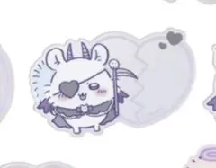 ちいかわ　てんし♡あくま　トレーディングミラーステッカー　＊モモンガ＊