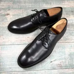 試着のみ COLE HAAN 名作 プレーントゥ 革靴 9 オールブラック