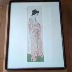 橋口五葉　長襦袢の女