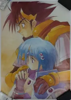 覇王大系リューナイト●伊東 岳彦イラストレーター直筆サイン入り入手非売品ポスター 51-v7-60nJL._UF350,350_QL50_.jpg