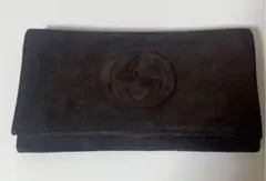 GUCCI 財布 スエード