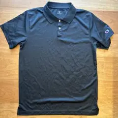 Champion ブラック ポロシャツ