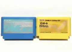「ナッツ&ミルク」「ピンボール」 ファミコン　ソフト　セット
