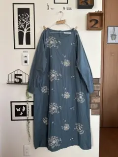 美品★たんぽぽの綿毛ワンピース
