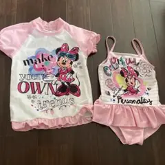 ミニーちゃん水着セット　110