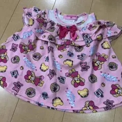 100アースマジック 肩あきチュニック　ピクニック