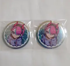CRフェス　crazy　raccoon　缶バッジ　selly　ホロ　レア