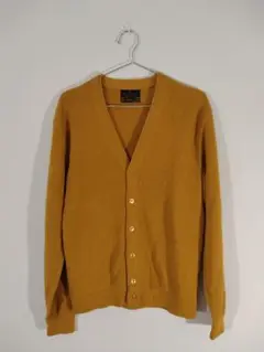 sears シアーズ　60s マスタード アクリル カーディガン