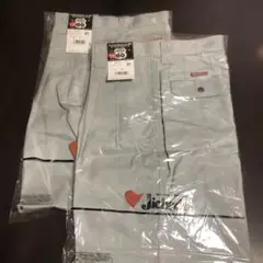 TRIPLE ワークパンツ アースグリーン　Ｗ91 2本