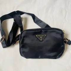 PRADA ナイロン トリプルファスナーポーチ 2way