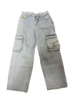 GENTLEMEN'S VINTAGE カーゴパンツライトブルー　9090s