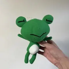 90s かえるのリッキーのぬいぐるみ