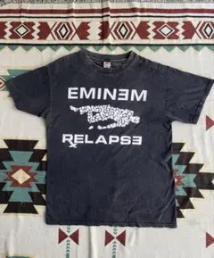 希少 Eminem Relapse ヴィンテージ Tシャツ ブラック エミネム