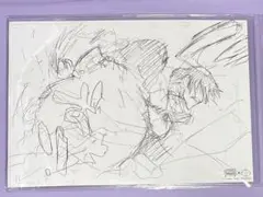 非売品 TRIGUN トライガン カフェ 入場特典 ラフペーパー 10.104