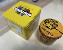 スーパーニンテンドーワールド & ライオンキング クッキー空缶　二点