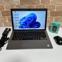 美品　VAIOノート PC 第7世代　Core i3 SSD オフィス2024年