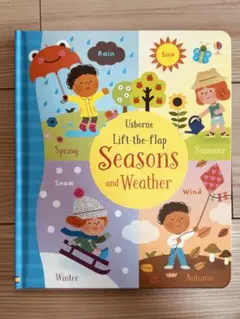 新品英語絵本　Usborne Seasons and Weather