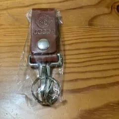 キーホルダー 【自衛隊】ブラウン ロゴ入り