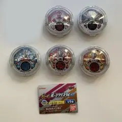 ウルトラマンルーブクリスタルシリーズ ガシャポンルーブクリスタル04 5種セット