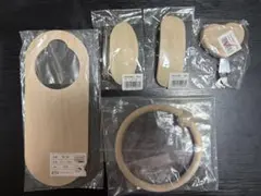トールペイント用白木5点セット