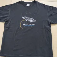 ANME ダークグレー Tシャツ 宇宙船デザイン