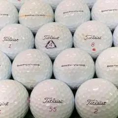 ☆☆★ロストボール タイトリスト PRO V1x 2021年 ホワイト100球B