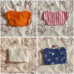 ぬいぐるみ用　ぬい服　4着