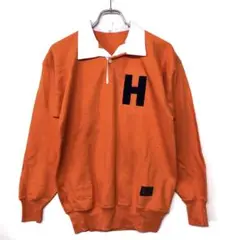 Rugelite レトロ 古着 H 背番号 15 ナンバリング ラガーシャツ