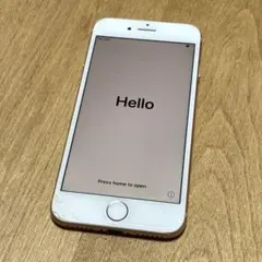 【ヒビあり・動作◎】au iPhone 8 ゴールド 64GB バッテリー73%