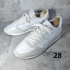 美品✨フィリップモデル トロペ 43 レザー スニーカー 白