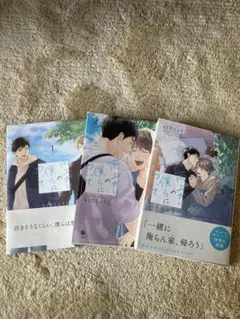 「雨上がりの僕らについて」1.2. その先　3巻セット　らくたしょうこ