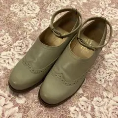 最終値下げ コンジェペイエアデュートリステス　ストラップシューズL(24.5) 難アリ】コンジェペイエ アデュートリステス シューズ L（24